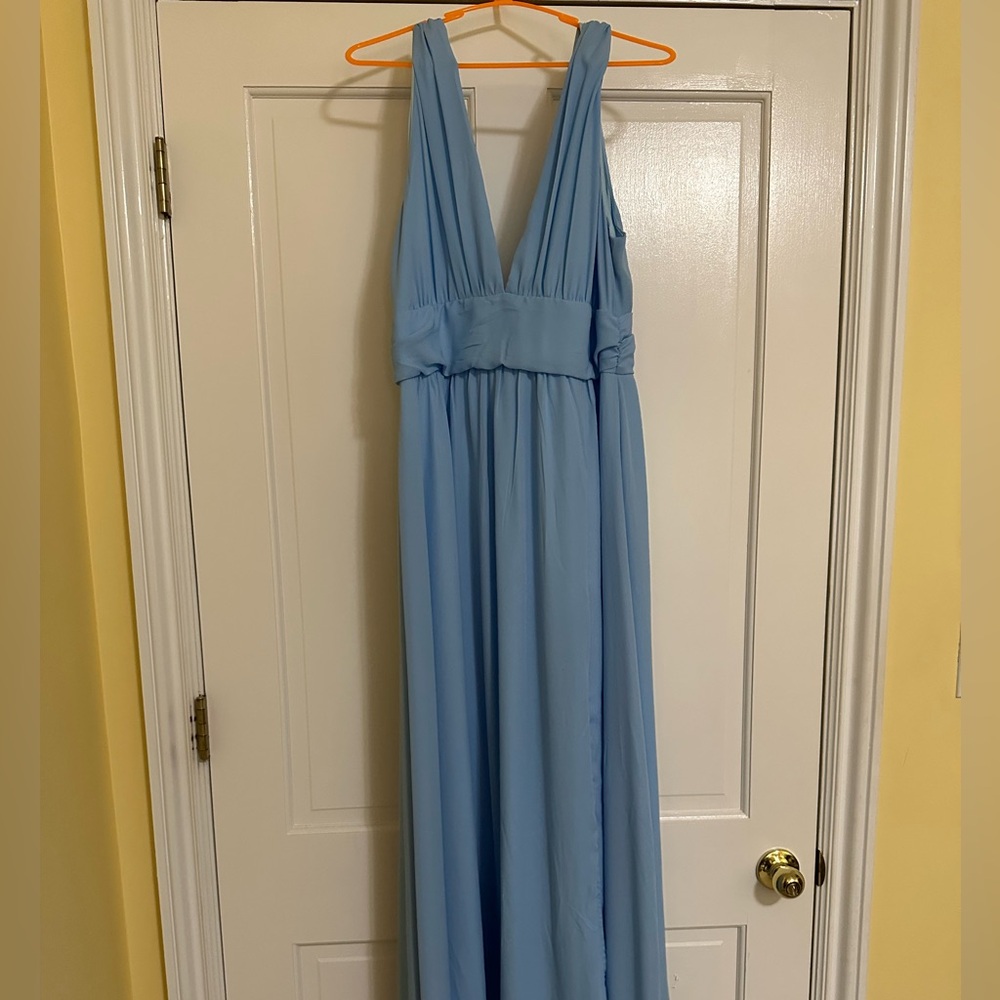 SHEIN Light Blue Maxi Dress Never Worn
